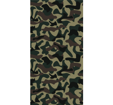 Rollo fenster jugendzimmer im militärmuster - TenStickers