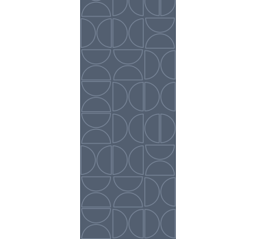 Fenster rollo modern mit geometrischem grauen muster - TenStickers