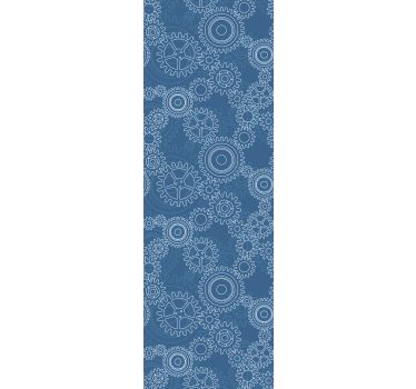 Fenster rollo modern mit 3d kettenmuster - TenStickers