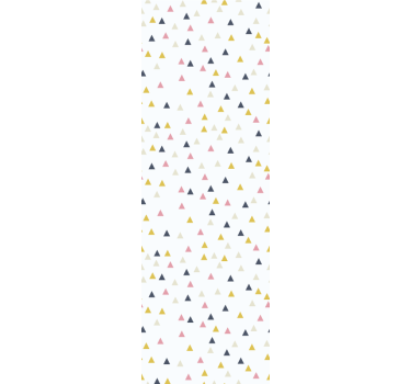 Fenster rollo modern mit minimalistischem dreieckmuster - TenStickers