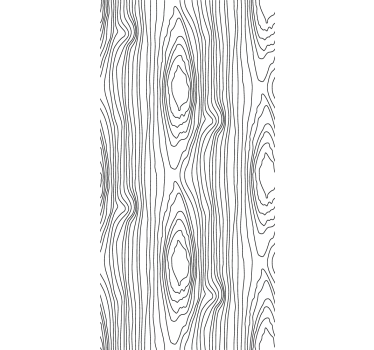 Fenster rollo modern mit schwarzen naturstreifen - TenStickers