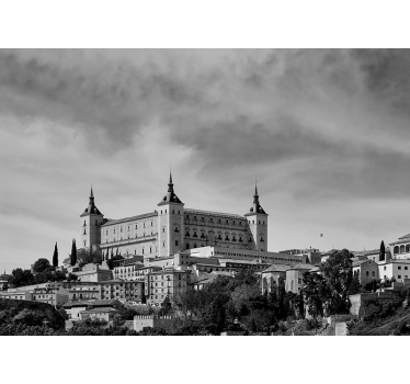 Rollo fenster grau alcazar von toledo - TenStickers