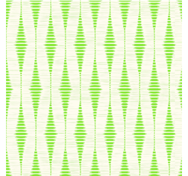 Fenster rollo modern in grünem rabaul ikat - TenStickers
