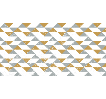 Rollo fenster weiß geometrisches grunge für die küche - TenStickers