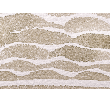 Rollo fenster beige wellenmuster in hellbraun - TenStickers
