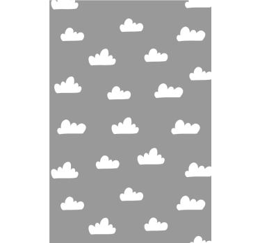 Rollo Fenster Babyzimmer wolkige himmel - TenStickers