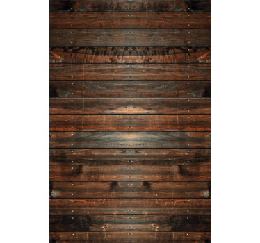 Holz dunkelbraun rustikal rollo - TenStickers