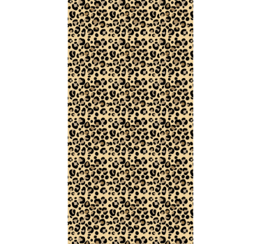 Rollo Fenster weitere Tiere leopardenmuster - TenStickers