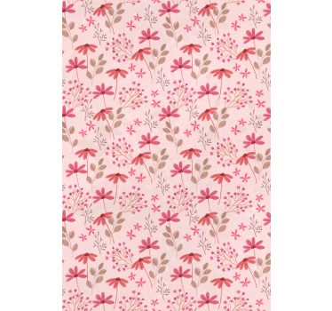 Rollo Fenster Blumen botanisches arrangement freude - TenStickers