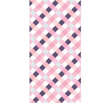 Fenster Rollo modern rautenmuster harmonie - TenStickers