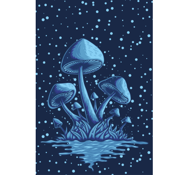 Rollo Fenster originell pilz wasserreflexion - TenStickers