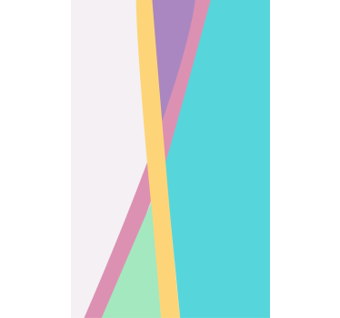 Fenster Rollo modern geometrische bunte muster - TenStickers