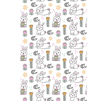 Rollo fenster weitere tiere osterhasen-motiv - TenStickers