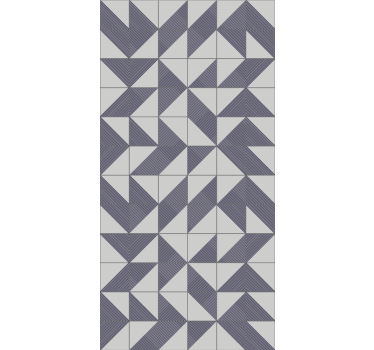 Fenster Rollo modern geometrisch gemusterte harmonie - TenStickers