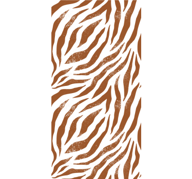 Rollo Fenster weitere Tiere zebrastreifenmotiv - TenStickers