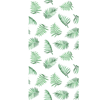 Rollo Fenster Blumen lebendiges laubarrangement - TenStickers