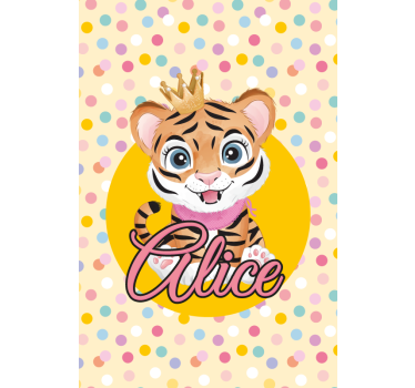 Rollo Fenster Kinderzimmer benutzerdefinierte babytiger - TenStickers