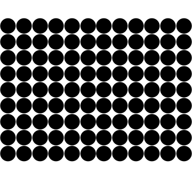 Moderne Rollos Schwarzes punktemuster - TenStickers