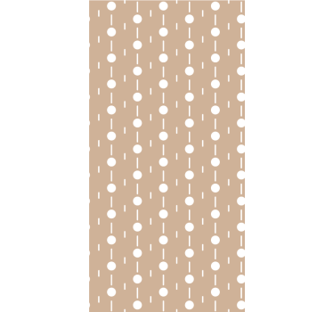 Rollo Fenster Muster geometrisches punktmuster - TenStickers