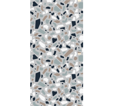 Rollo Fenster Muster abstraktes terrazzomuster - TenStickers