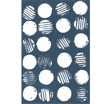 Rollo fenster muster mit abstrakten kreismustern - TenStickers