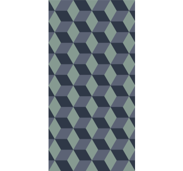 Fenster Rollo modern geometrische figurenorganisation - TenStickers