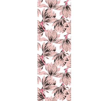Rollo Fenster Blumen elegantes arrangement - TenStickers
