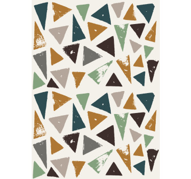 Rollo Wohnzimmer Dreieckiges Design "industrial style" - TenStickers