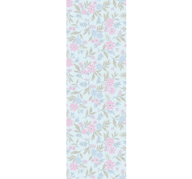 Rollo Fenster Blumen dezentes botanisches motiv - TenStickers