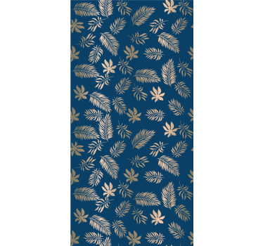 Rollo Fenster Blumen exquisites blumenmuster - TenStickers