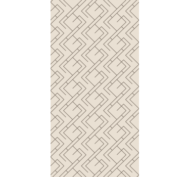 Fenster Rollo modern geometrisches linienmuster - TenStickers