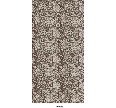Rollo Blumen vintage-blumendruck - TenStickers