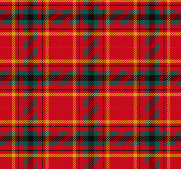Rollos rot weihnachtliche rote tartan-textur - TenStickers