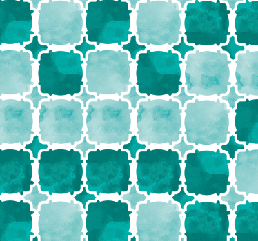 Rollos fürs Wohnzimmer aquarellfliesen - TenStickers