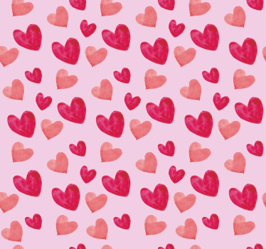 Rollos romantisch herz-muster für kleinen finger - TenStickers