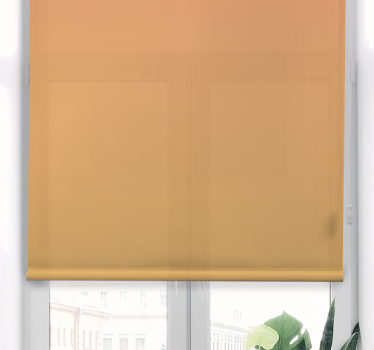 Ehe Rollos Schattierungen von orangefarben - TenStickers