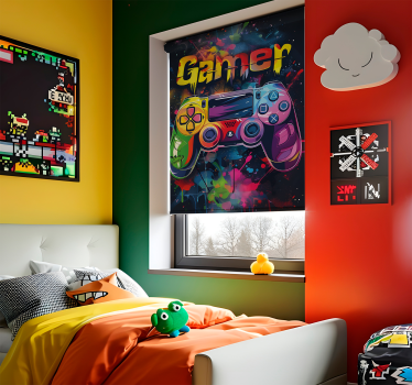 Rollo Fenster Geek mehrfarbensteuerung - TenStickers