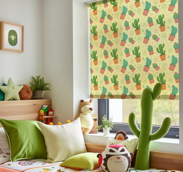 Rollos für Kinder kaktus-muster - TenStickers