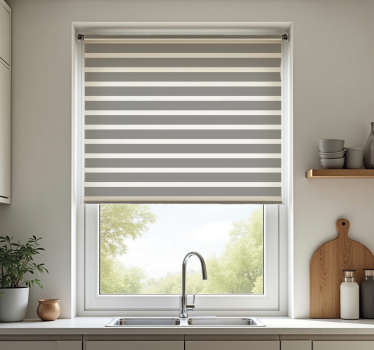 Küchenfenster Rollo blind mit lücken - TenStickers