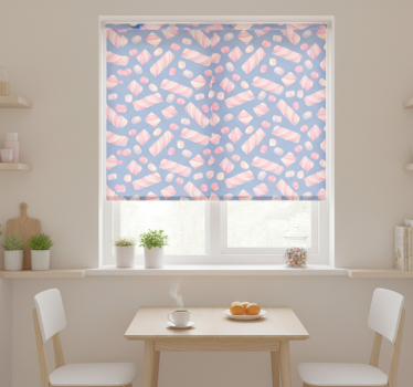 Küchenfenster rollo in chamallow farbe - TenStickers
