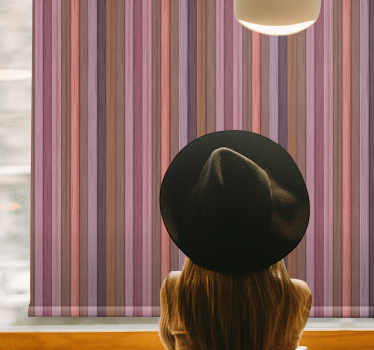 Moderne Rollos Holzstruktur graue und rosa Farben - TenStickers