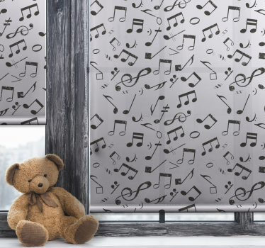Musiknoten klassisch Rollo - TenStickers