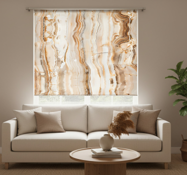 Rollo fenster beige in verschiedenen beigetönen - TenStickers