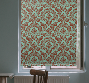 Rollo Fenster Elegant anmutiges blütenkonzept - TenStickers