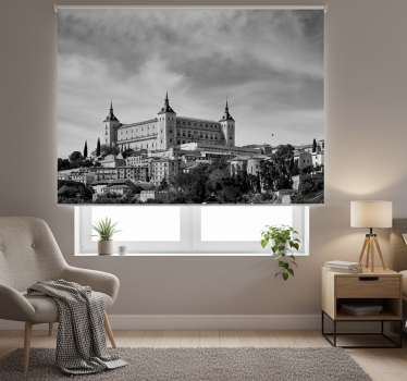 Rollo fenster grau alcazar von toledo - TenStickers