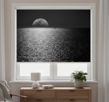 Rollo fenster grau blick aus dem weißen fenster - TenStickers