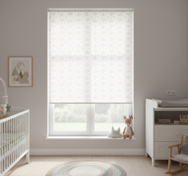 Rollo fenster kinderzimmer im nordischen stil - TenStickers