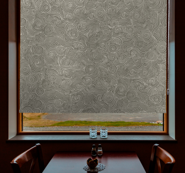 Rollo Fenster Muster gewirbelte linienmuster - TenStickers
