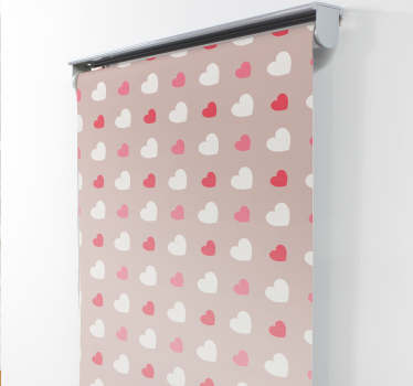 Rollo Fenster romantisch beiges muster - TenStickers