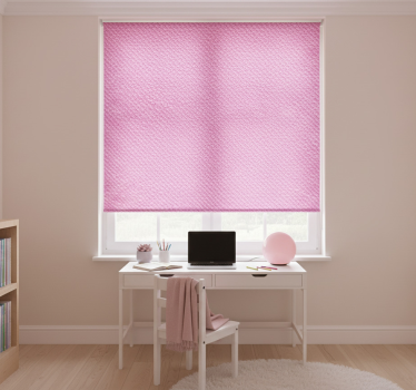 Rollo fenster rosa mit stoffeffekt - TenStickers